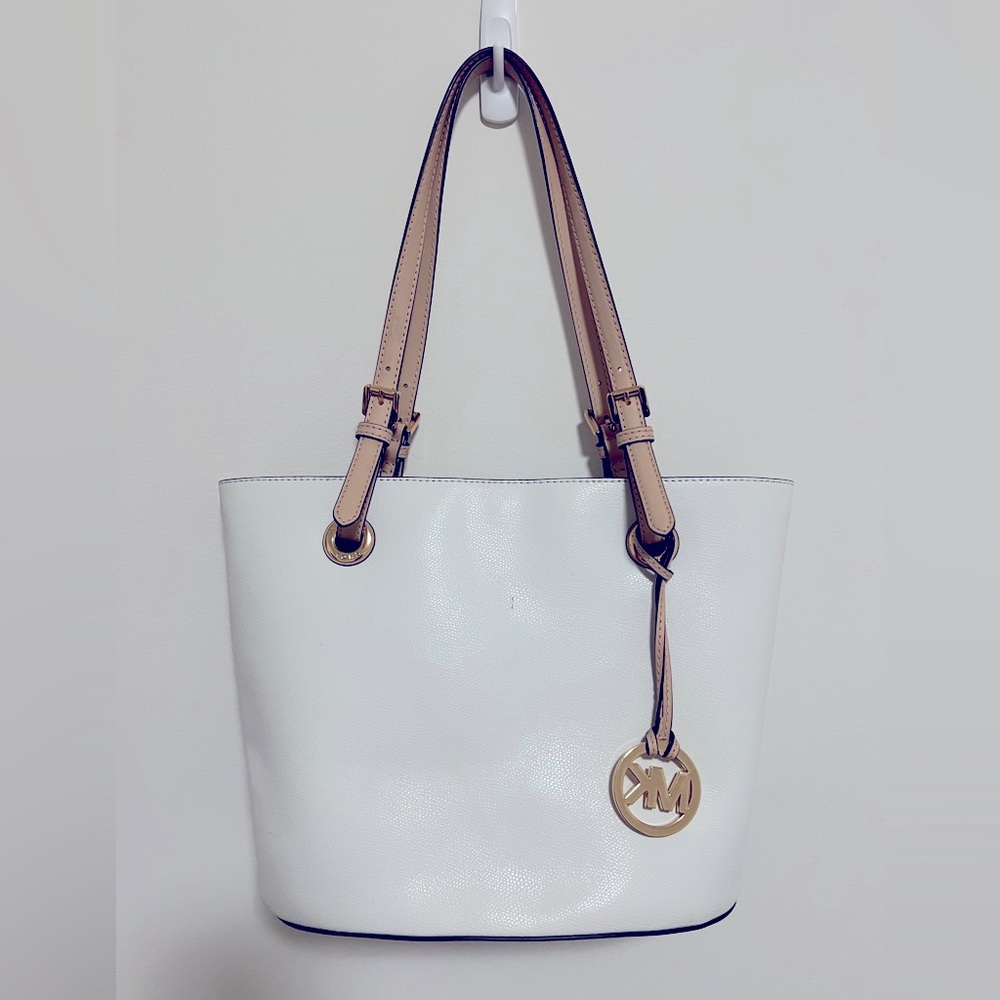 White Michael Kors purse